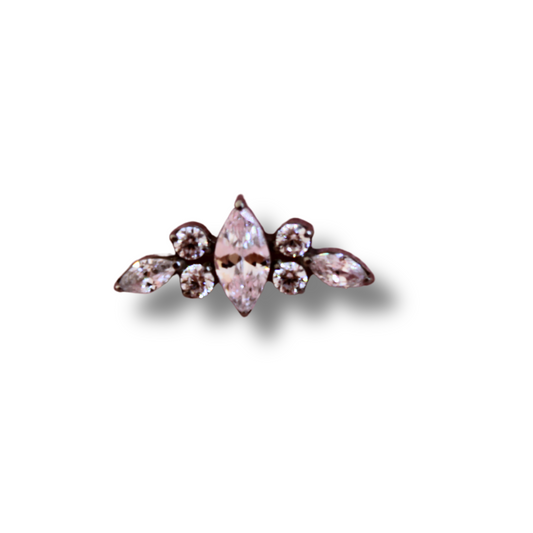 Labret Nave Espacial - Titanio