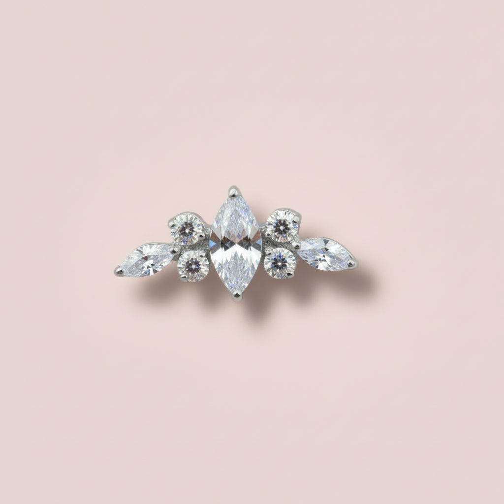 Labret Nave Espacial - Titanio