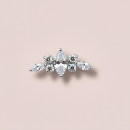 Labret Nave Espacial - Titanio