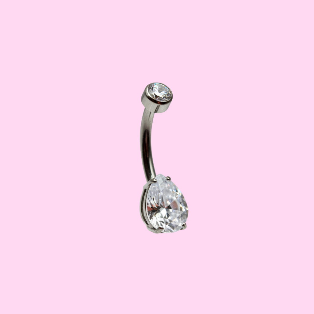 Piercing Ombligo gota - Titanio