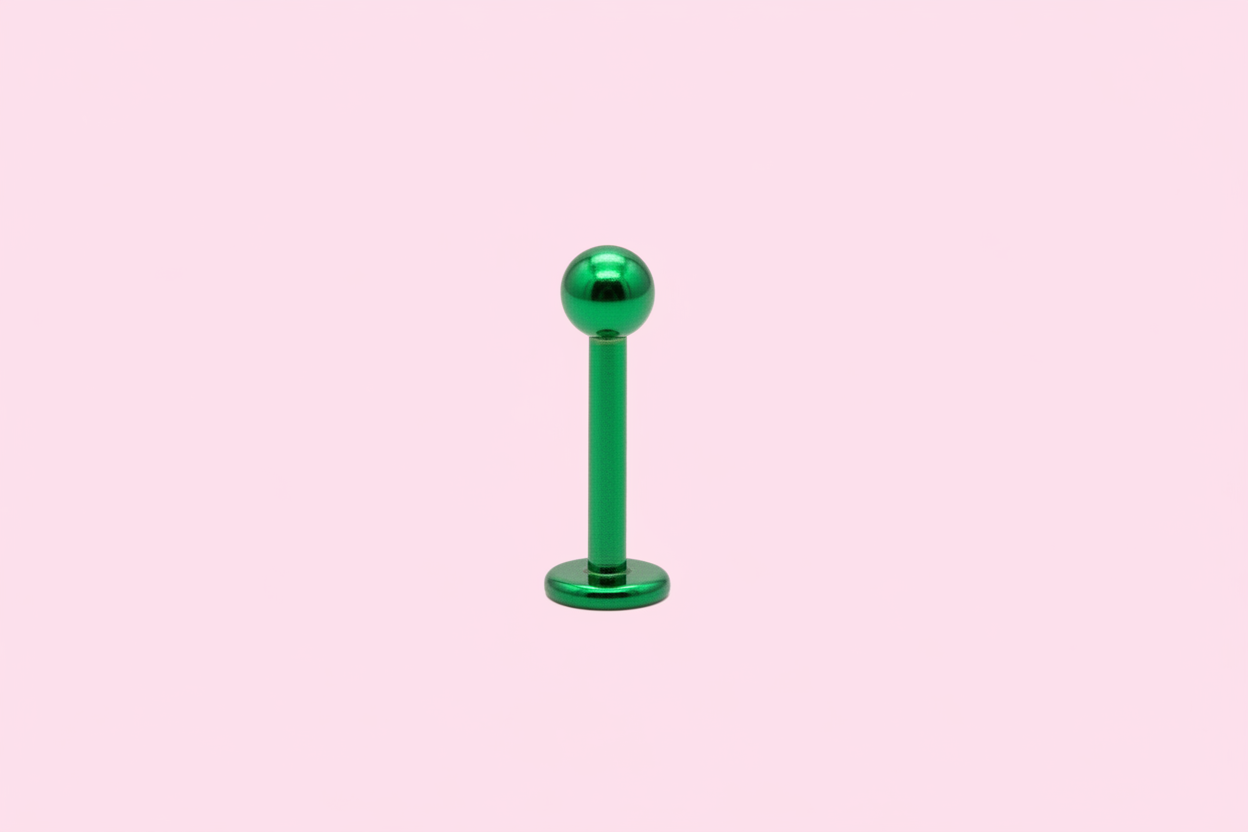 Labret basico anodizado