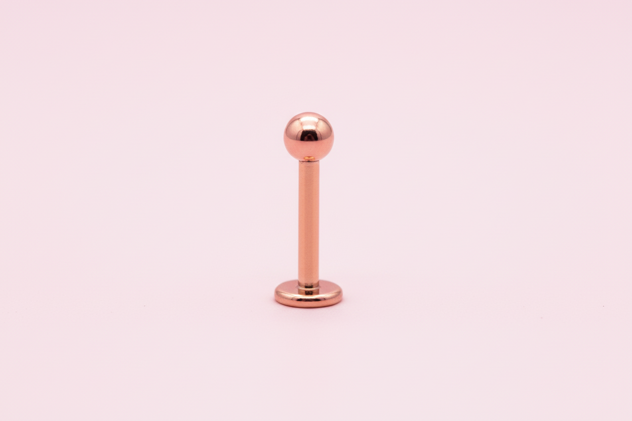 Labret basico anodizado