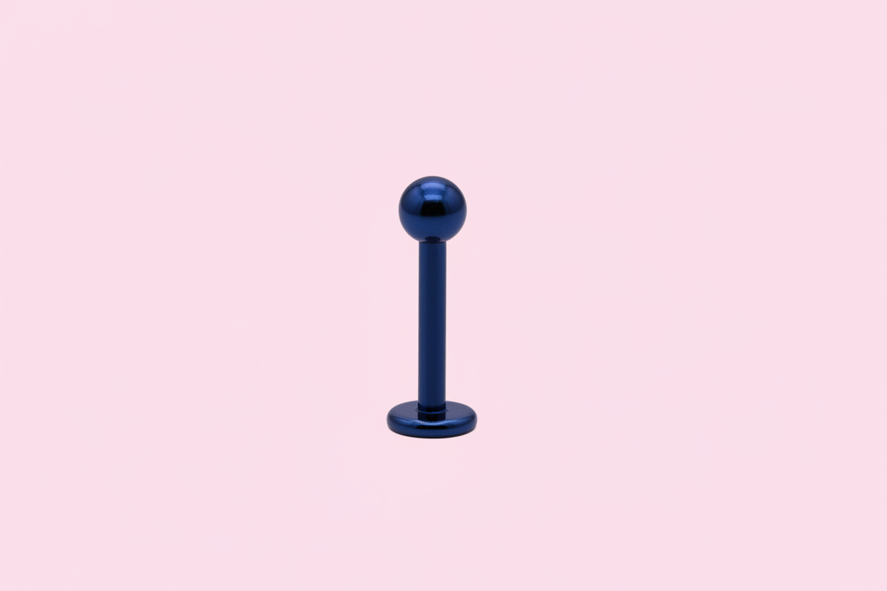 Labret basico anodizado